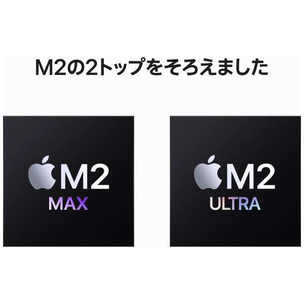 MacStudioApple M2 Ultra小费搭载型号[2023年龄型号/SSD 1TB/存储器64GB/24核心ＣＰＵ和60核心GPU]MQH63JA_3