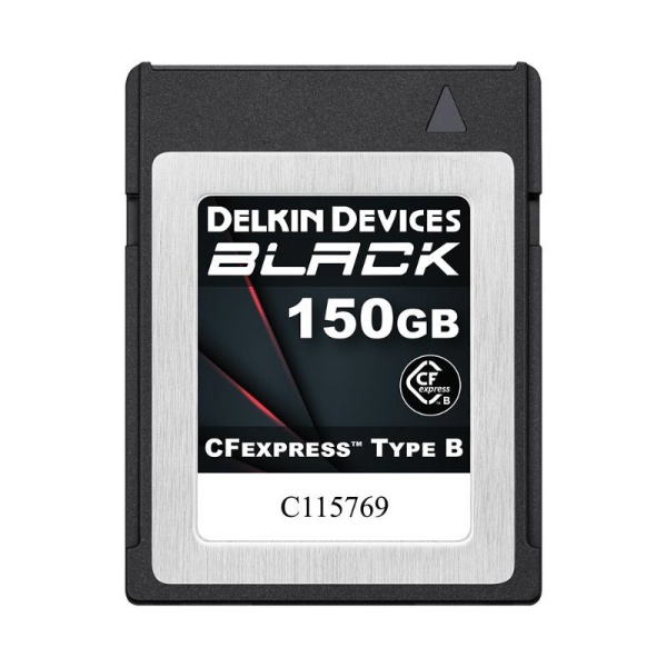 BLACK CFexpress Type B 150GB ³® 1530MB/s DELKIN DEVICES DCFXBBLK150
