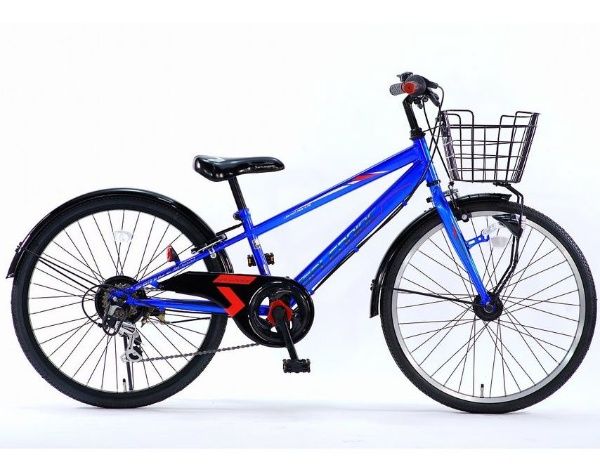26型 子供用自転車 266スプレンディッドジュニアクロス2(ブルー/外装6段変速) DP266CTBHDSNCBL 【キャンセル・返品不可】