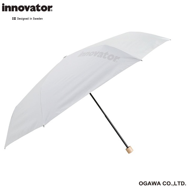 折りたたみ傘 innovator（イノベーター） ホワイト×グレー IN-60M-33 [晴雨兼用傘 /60cm] 小川｜Ogawa 通販 
