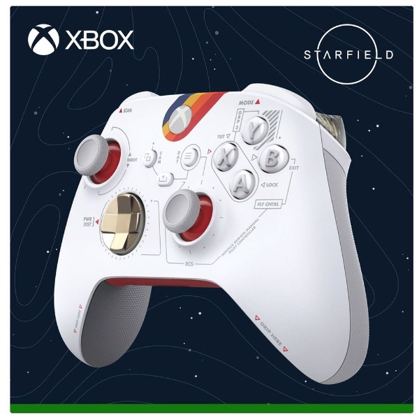 Xbox ワイヤレス コントローラー （Starfield） QAU-00109 【Xbox Series X S/Xbox One/PC】
