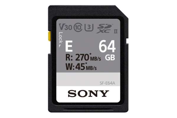 ソニー「SF-Eシリーズ」SF-E64A（64GB）
