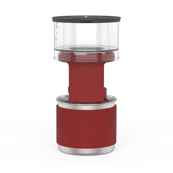 UQ-ORX7BL 360度電動回転ドリッパー・マグカップセット oceanrich X7シリーズ コーヒー/煎茶 ハイブリッドモデル Red Red  UQ-ORX7RD