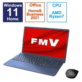 m[gp\R FMV LIFEBOOK AH53/H2 ^bNu[ FMVA53H2L [15.6^ /Windows11 Home /AMD Ryzen 7 /F16GB /SSDF512GB /Office HomeandBusiness /2023N6f]_1