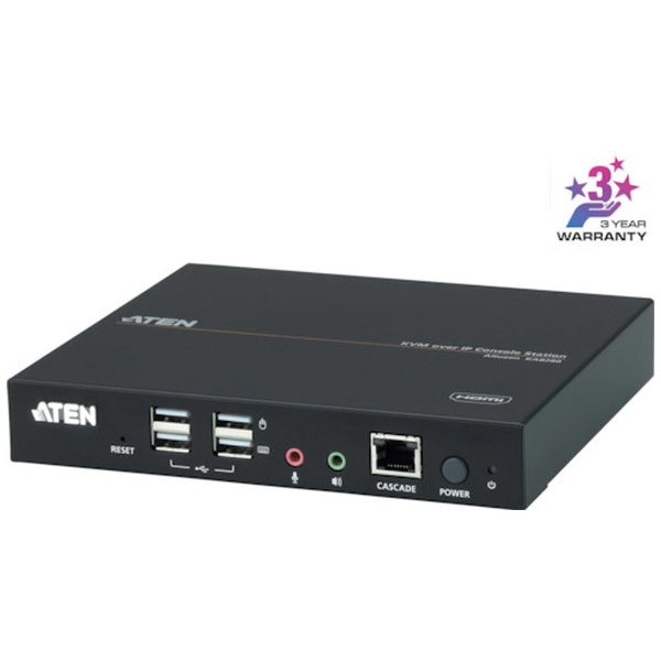 ATEN KVMoverIPコンソールステーション／HDMI KA8280 ATEN｜エーテン