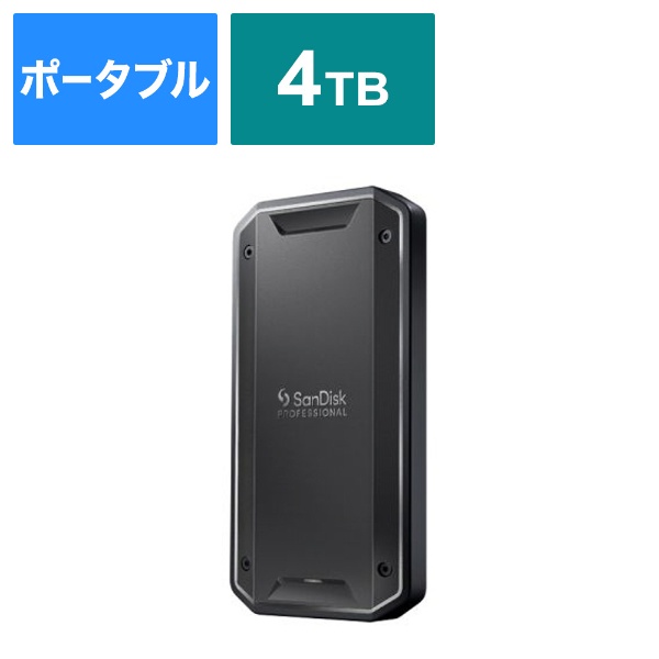 SDPM2NB-0000-GBAND/ 外付けSSD USB-C接続【別売 PRO-BLADE SSD Mag