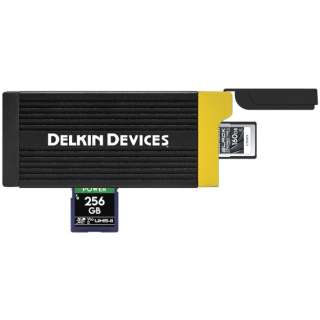 DDREADER-58 USB 3.2 CFexpress Type A / SD UHS-II J[h[_ DELKIN DEVICES