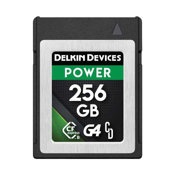POWER CFexpress Type B G4カード 256GB 最低持続書込速度 805MB/s DELKIN DEVICES  DCFXBP256G4 [256GB]