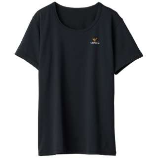 リフレッシュ Tシャツ ショートスリーブ レディース（Mサイズ） VENEX（ベネクス） ブラック