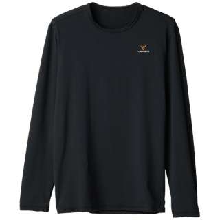 リフレッシュ Tシャツ ロングスリーブ メンズ（Mサイズ） VENEX（ベネクス） ブラック