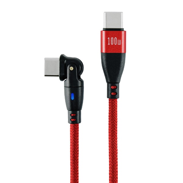 USB֥ å 1.0m USB-C to USB-C ͥ180ٲž PD100W å 180RPD-10M-RD [USB Power Deliveryб]