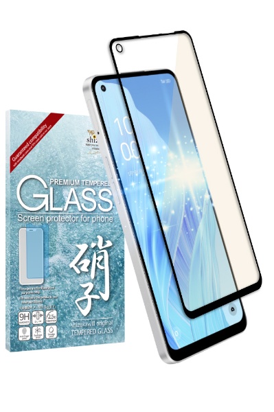 OPPO Reno7 A ブルーライトカット ガラスフィルム ブラック Shizukawill（シズカウィル） ブラック OPR7AGLBKBC  shizukawill｜シズカウィル 通販 | ビックカメラ.com