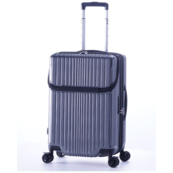 ハードキャリー FiL Pake ガンメタブラッシュ ALI6060TP22W スーツケース、キャリーバッグ