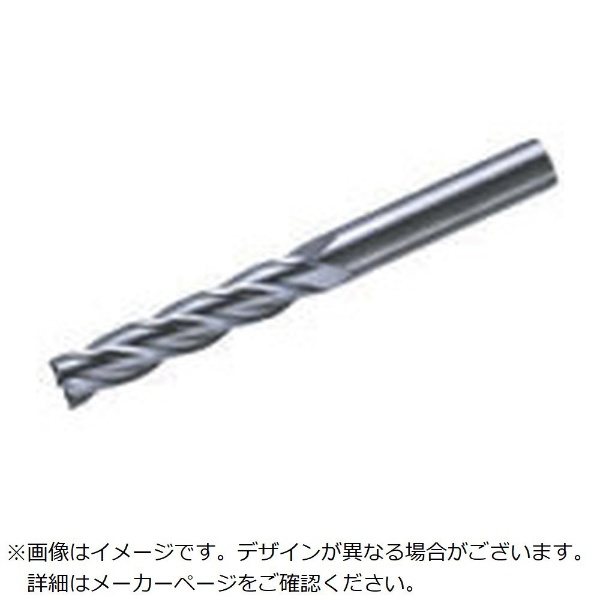 三菱K 4枚刃センタカット 超硬スクエアエンドミルロング刃長（L）7