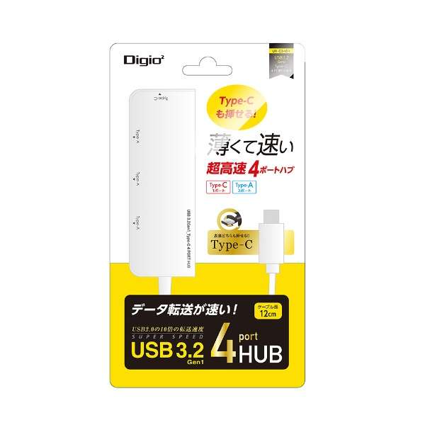 UH-C3404W USB-C  USB-A ϊnu (Chrome/Android/iPadOS/Mac/Windows11Ή) zCg [oXp[ /4|[g /USB 3.2 Gen1Ή]_2