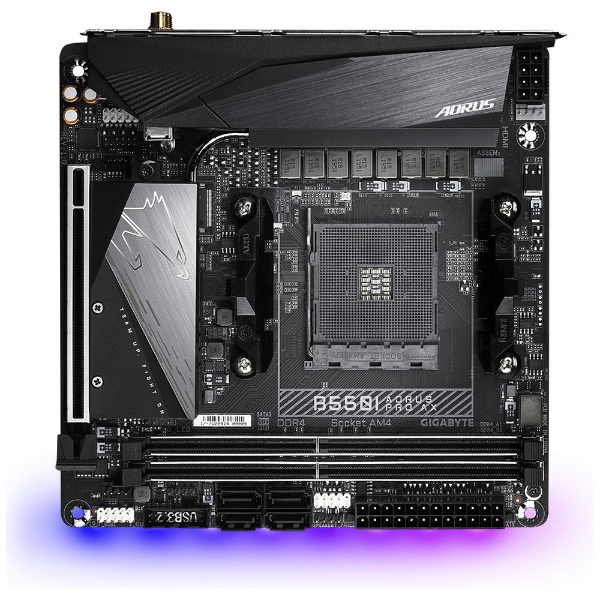 マザーボード(Socket AM4) B550I AORUS PRO AX [MiniITX] GIGABYTE｜ギガバイト 通販 |  ビックカメラ.com