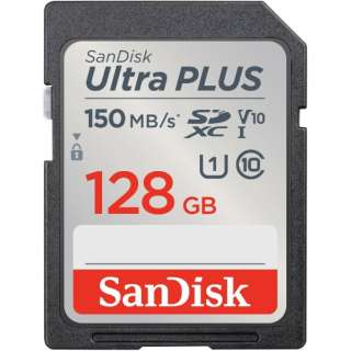 SanDisk Ultra PLUS SDXC UHS-Iカード SDSDUWC-128G-JN3IN [Class10 /128GB]