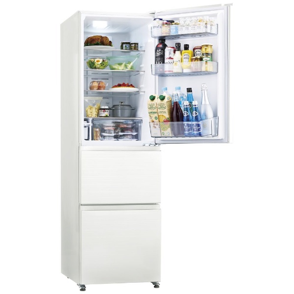 ハイアール 冷凍冷蔵庫 SLIMORE JR-CVM34B-W 2023年製 - 冷蔵庫