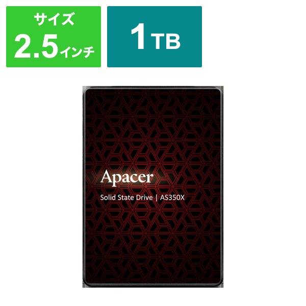 AP1TBAS350XR-1 内蔵SSD SATA接続 AS350X [1TB /2.5インチ] 【バルク品 