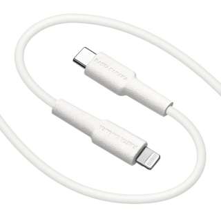 USB C to Lightning cable 炩 1.5m zCg R15CACL3A03WH [USB Power DeliveryΉ]