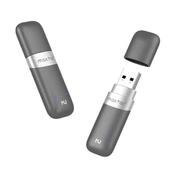 USBメモリ Nukii(Android/iOS/Mac/Windows11対応) スペースグレイ MKNU-A-SG-128G [128GB  /USB TypeA＋USB TypeC /USB3.1 /キャップ式]