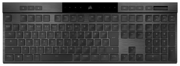 ゲーミングキーボード K100 AIR WIRELESS(かな印字なし) ブラック CH