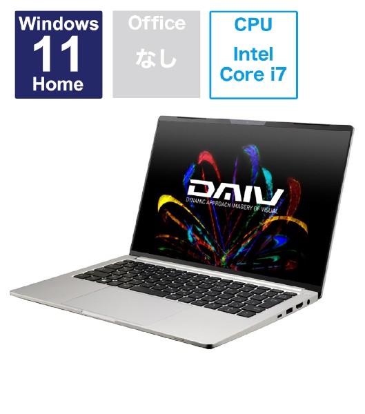 ノートパソコン DAIV Z4-I7G50BC21CNHSR3 [14.0型 /Windows11 Home /intel Core i7 /メモリ：32GB /SSD：1TB]