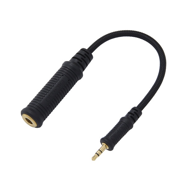 3.5mmƥ쥪ߥˡʥ  6.3mmɸץ饰ʥ᥹ Ѵ֥ 4OFC Braided Mini Adaptor Cable - 4 conductor BMINIAC4C