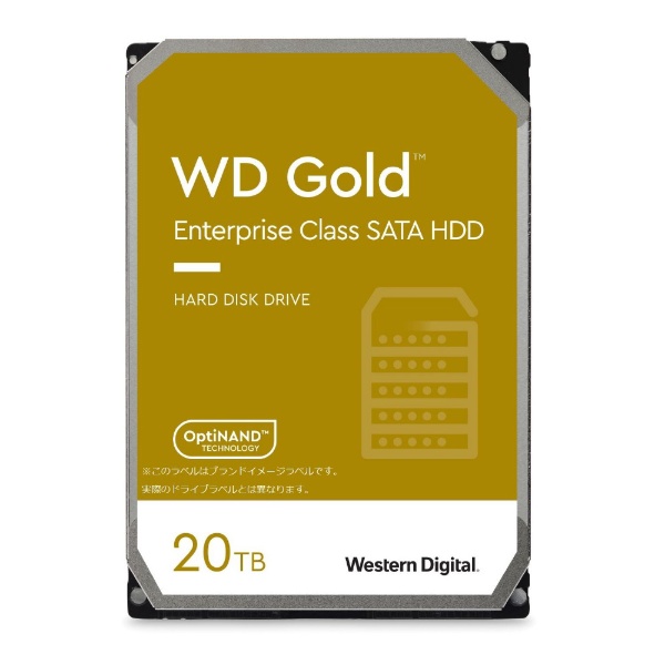 WD202KRYZ 内蔵HDD SATA接続 WD Gold [20TB /3.5インチ] 【バルク品