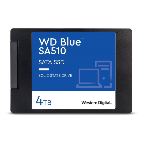 内蔵SSD SATA接続 WD Blue SA510 WDS400T3B0A [4TB /2.5インチ