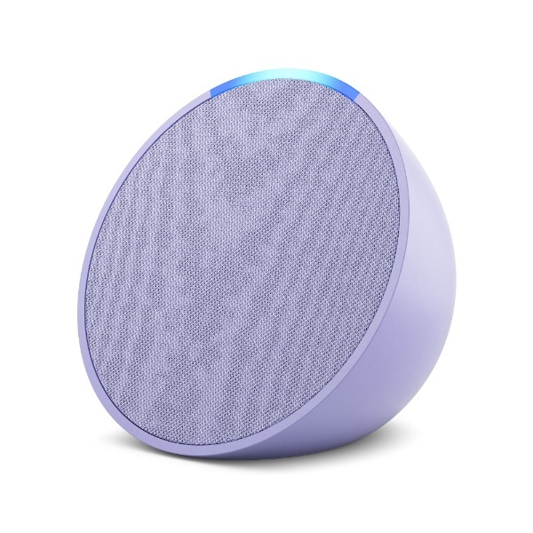 Echo Pop(エコーポップ) コンパクトスマートスピーカー with Alexa ラベンダー B09ZX3BJQV [Bluetooth対応  /Wi-Fi対応] Amazon｜アマゾン 通販