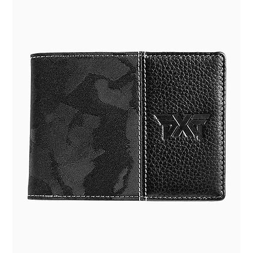 Jacquard Woven Fairway Camo Lifestyle Bi-Fold Wallet 㥫ɿ 2ޤꥦå (֥å)A-LGD60851PXG-BW