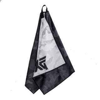 Fairway Camo Players Towel交易方法野鸭播放器毛巾(黑色)A-UAC5-EP