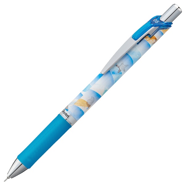 【限定】ボールペン 0.5 エナージェル 貝殻(インク:黒) BLN75SM2-A