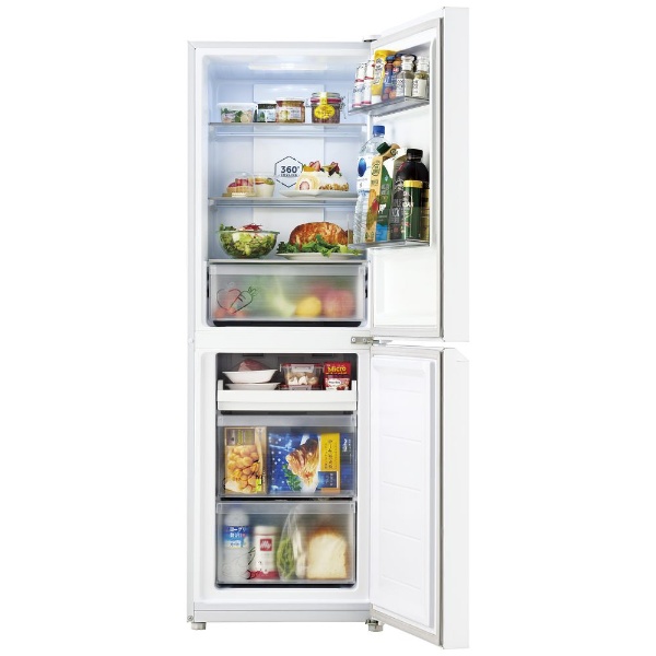 冷蔵庫 ホワイト JR-M20A-W [幅52.5cm /201L /2ドア /右開きタイプ /2023年] 《基本設置料金セット》