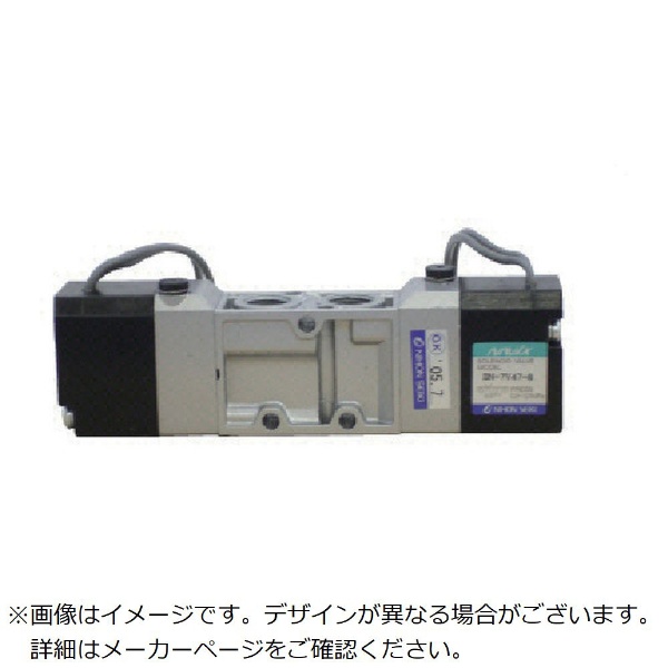 日本精器　4方向電磁弁　10A　AC100V　グロメット7Vシリーズダブル