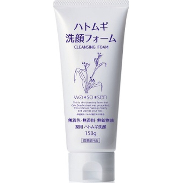 wa*so*sen（ワソウセン）薬用ハトムギ 洗顔フォーム 150g OKAINTER 