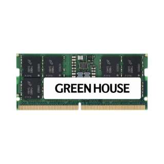 ݃ PC5-38400 (DDR5-4800MHz) Ήm[gp\Rp GH-DNV4800-32GB [SO-DIMM DDR5 /32GB /1]