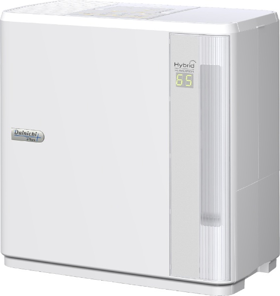 加湿器 Ｄainichi Plus ホワイト HD-3021-W [ハイブリッド（加熱＋気化 