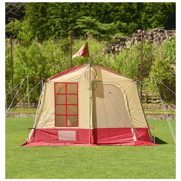 末名奖客舱帐篷4(Booby Cabin Tent 4(Beige×Red)CH62-1705_2)