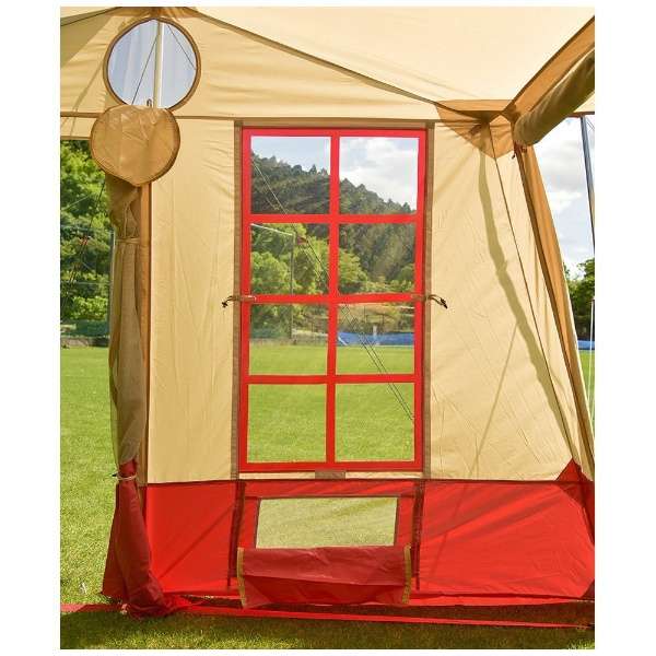 末名奖客舱帐篷4(Booby Cabin Tent 4(Beige×Red)CH62-1705_17)