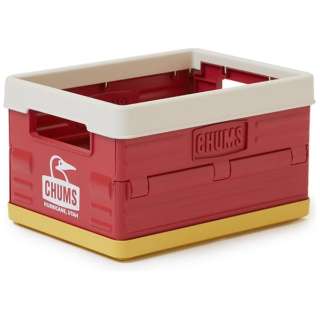 Lp[tH[fBORei S Camper Folding Container S(H20W36~D26.6cm/Red)CH62-1981