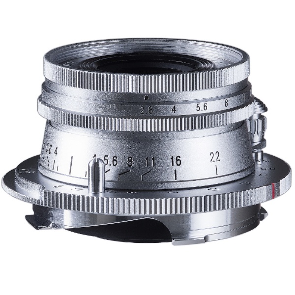 カメラレンズ COLOR-SKOPAR 28mm F2.8 Aspherical L(L39) シルバー 