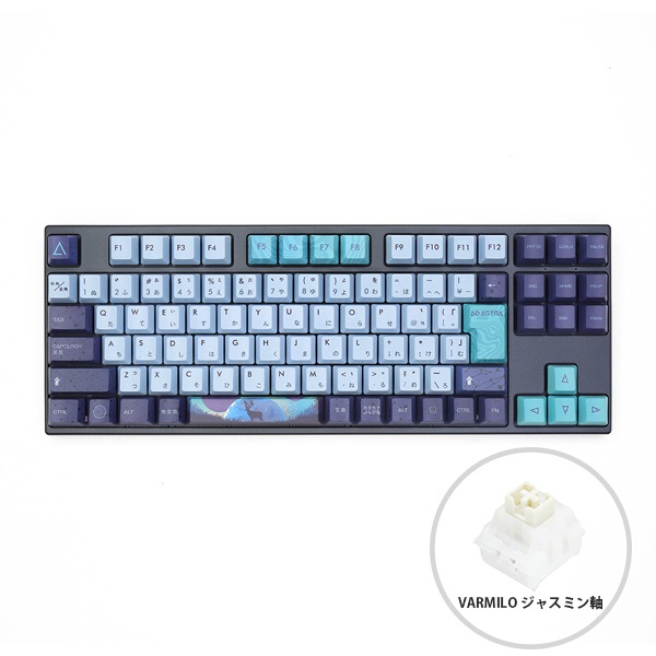 ゲーミングキーボード Aurora 92(ジャスミン軸) vm-vem92-a060-jasmine 