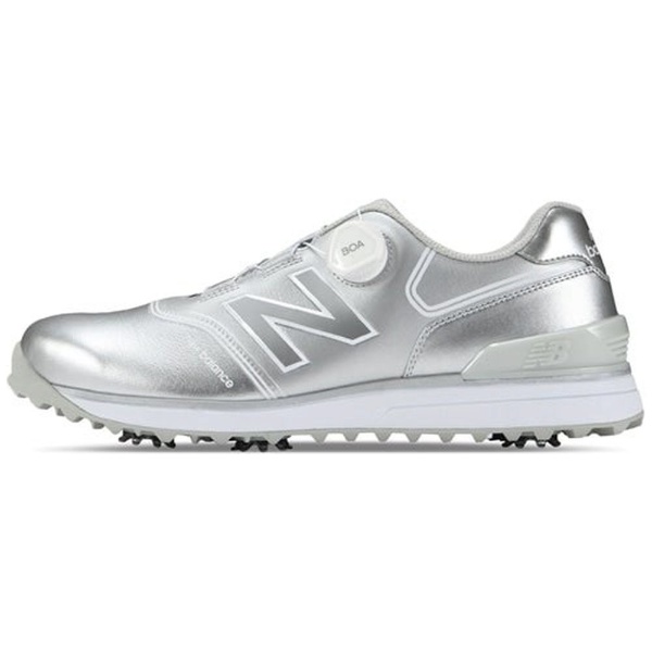 23.5cm 男女兼用 ゴルフシューズ 574 v3 BOA 2E(シルバー) UGB574 【返品交換不可】 ニューバランス｜New Balance  通販 | ビックカメラ.com