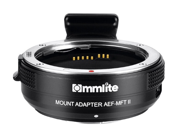 Commlite CM-AEF-MFT II（キヤノンEFマウントレンズ → マイクロフォーサーズマウント変換）電子マウントアダプター