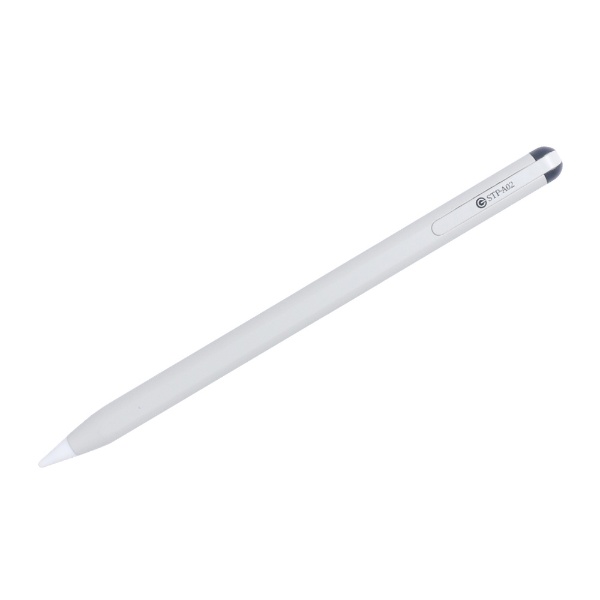 タッチペン：iPad用/USB-A充電式〕高感度タイプ ホワイト STP-A02/WH 