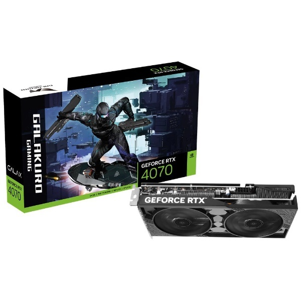 グラフィックボード GG-RTX4070-E12GB/DF [GeForce RTXシリーズ /12GB] 玄人志向｜KUROUTOSHIKOU 通販 