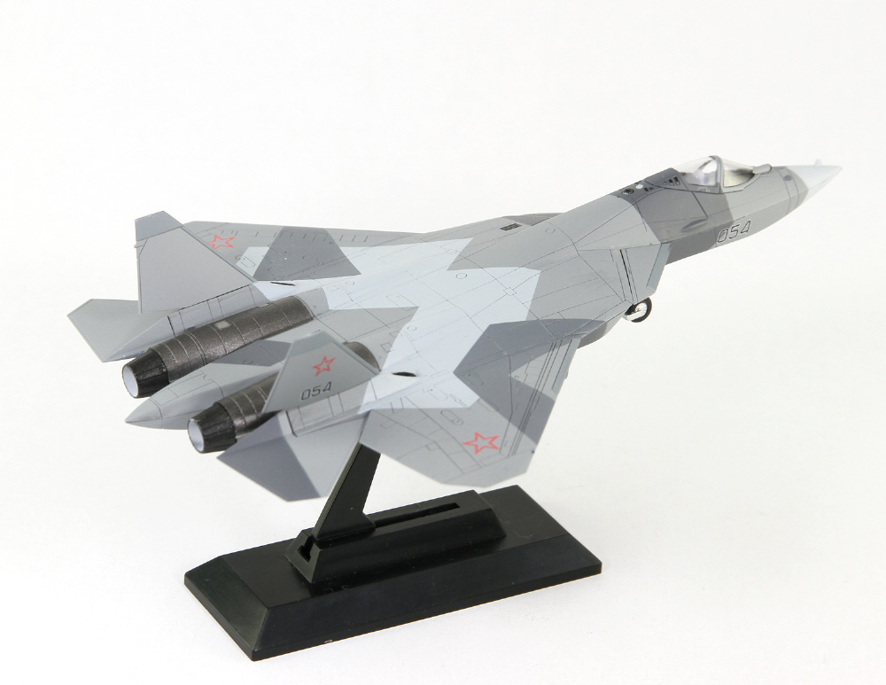 1/144 ロシア空軍 戦闘機 Su-57 塗装済みプラモデル ピットロード｜PIT