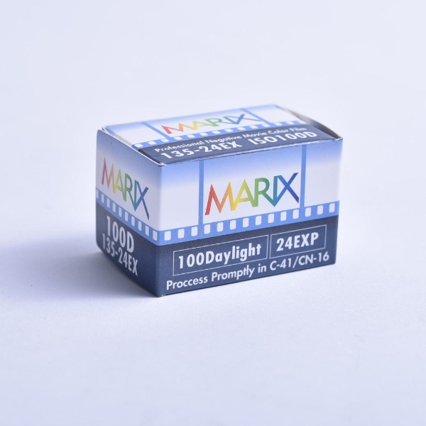 記録用カラーフィルム簡易包装品/業務用パック1箱（24枚撮×100本入 